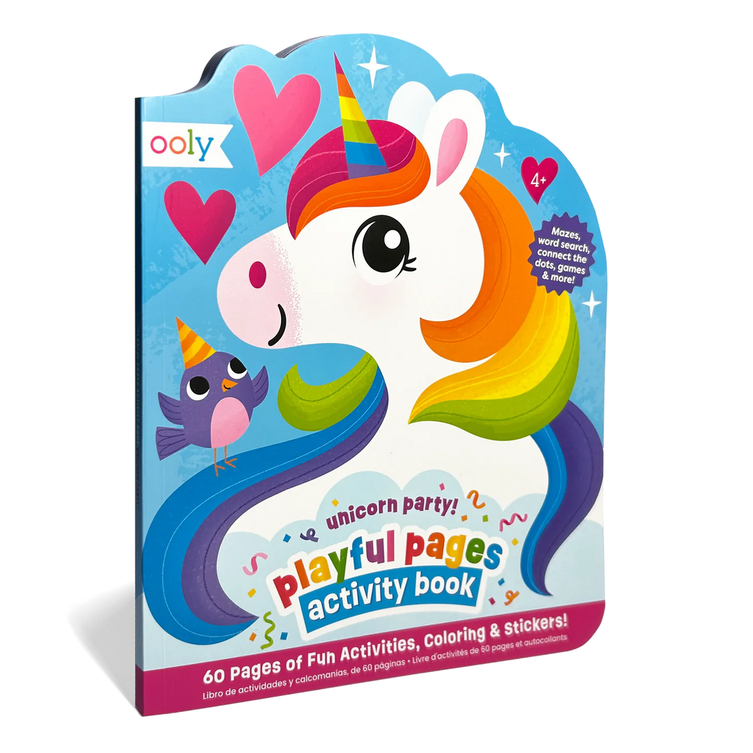 Playful Pages Activity Book - Unicorn Party! | OOLY