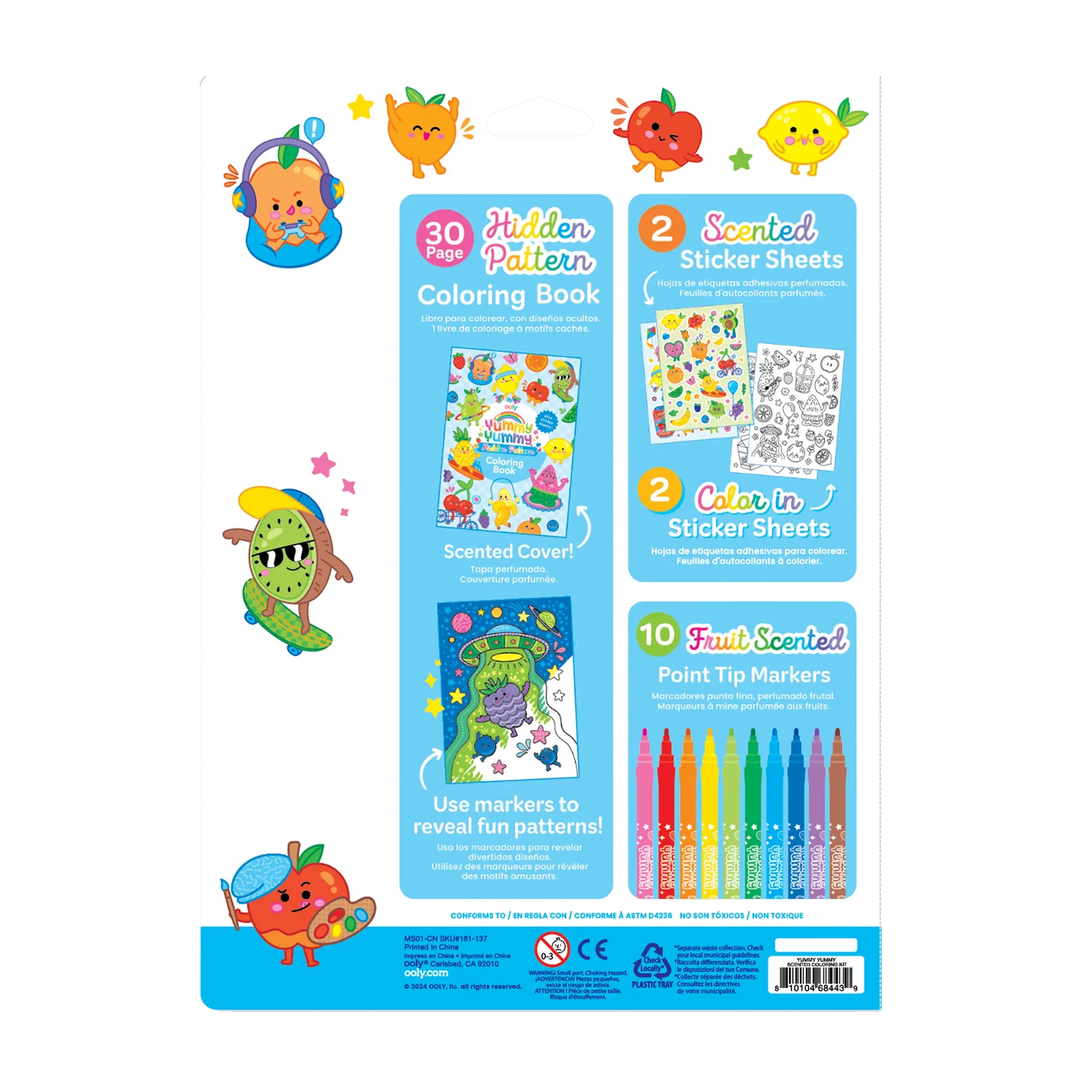 Yummy Yummy: Scented Coloring Kit | OOLY