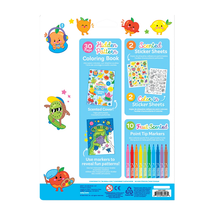 Yummy Yummy: Scented Coloring Kit | OOLY