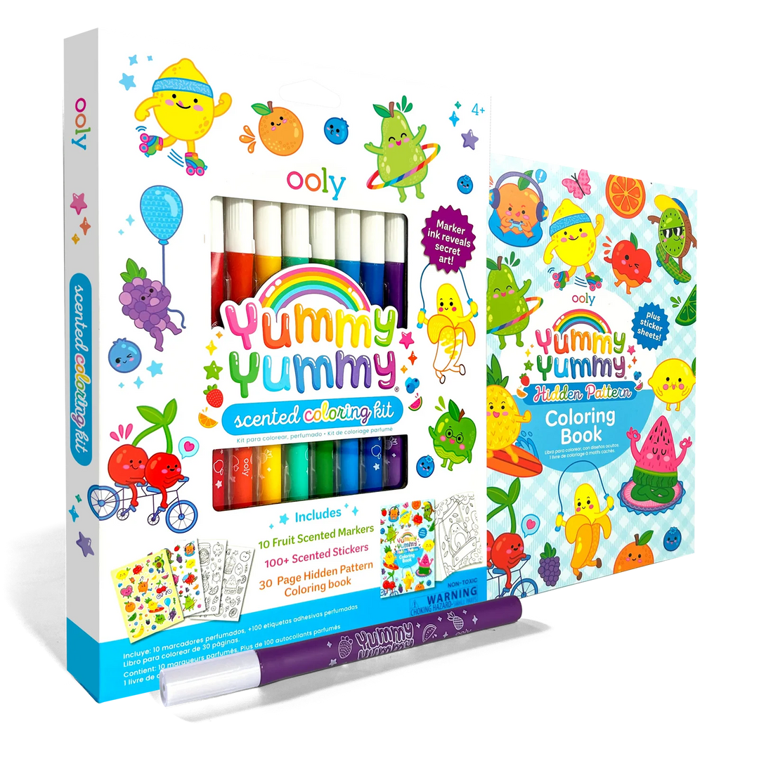 Yummy Yummy: Scented Coloring Kit | OOLY