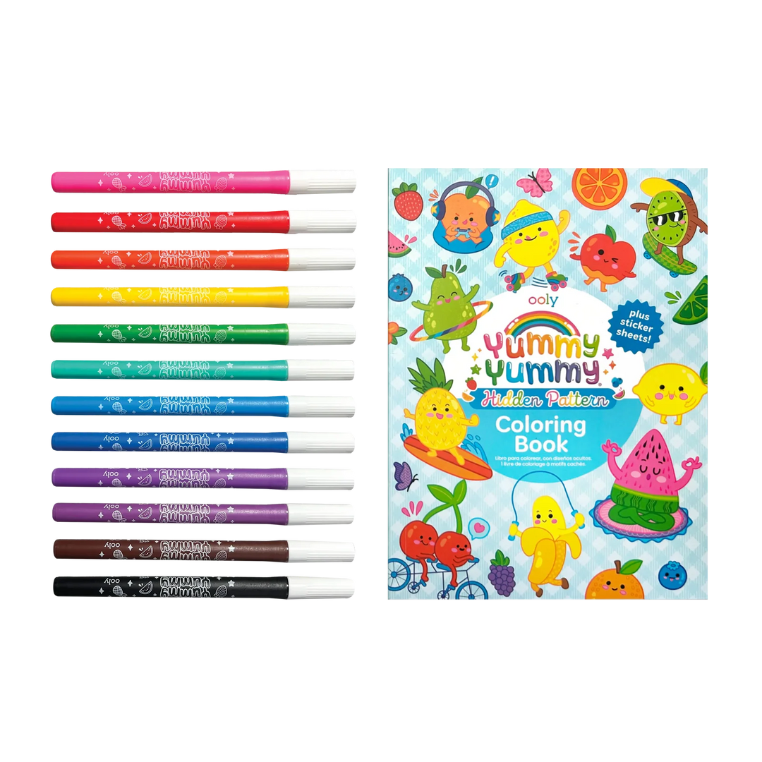 Yummy Yummy: Scented Coloring Kit | OOLY