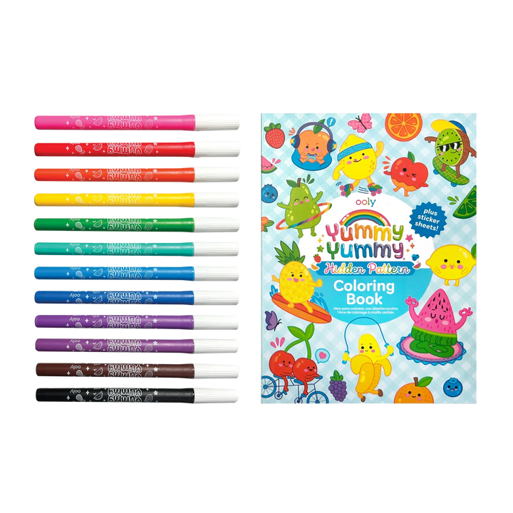 Yummy Yummy: Scented Coloring Kit | OOLY
