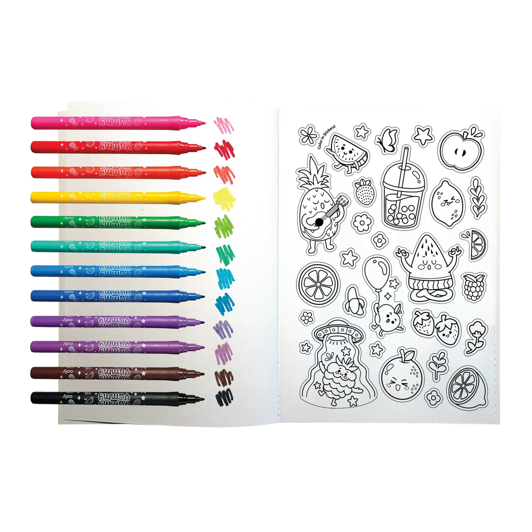 Yummy Yummy: Scented Coloring Kit | OOLY