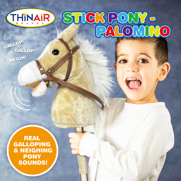 Stick Pony - Palomino | Thin Air Brands - LOCAL PICK-UP ONLY
