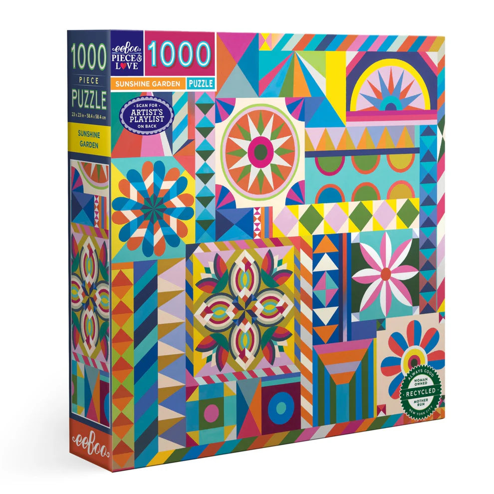 Sunshine Garden 1000 Piece Puzzle | eeBoo