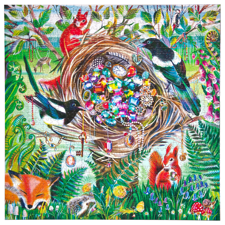 Wildlife Treasure 1000 Piece Puzzle | eeBoo