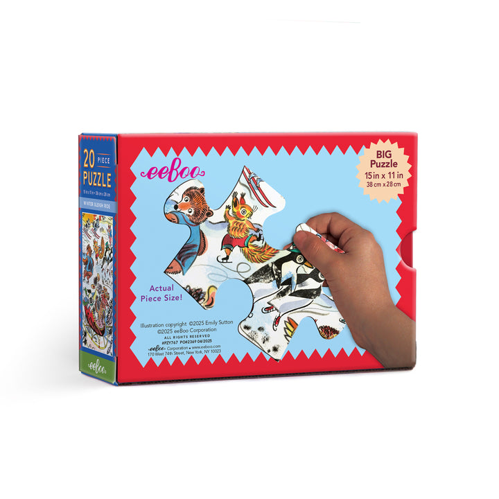Winter Sleigh Ride 20 Puzzle | eeBoo