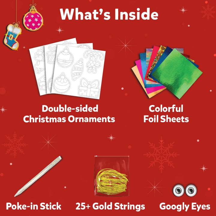 Foil Fun - Christmas Ornaments | Skillmatics