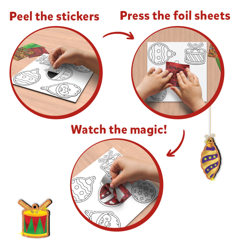 Foil Fun - Christmas Ornaments | Skillmatics