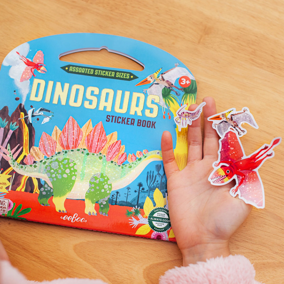 Dinosaurs Shiny Stickers | eeBoo