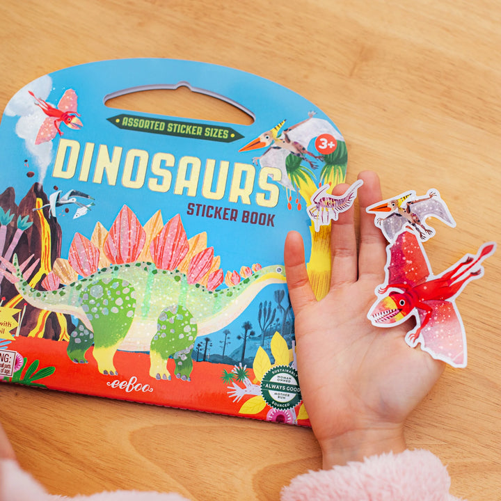 Dinosaurs Shiny Stickers | eeBoo