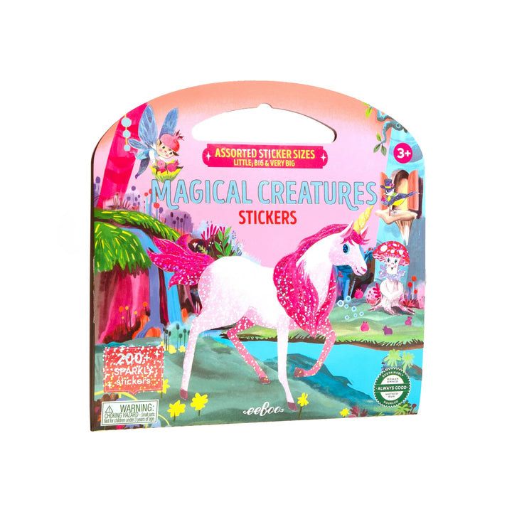 Magical Creatures Shiny Stickers | eeBoo