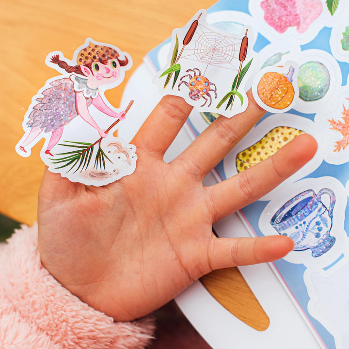 Magical Creatures Shiny Stickers | eeBoo