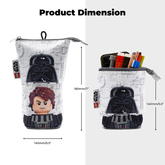 LEGO® Star Wars Pencil Case Pop Up Darth Vader/Anakin Skywalker | Santoki