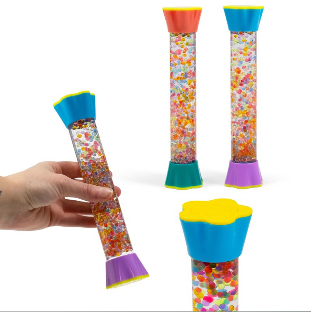 Rainbow Sensory Water Tube | One For Fun
