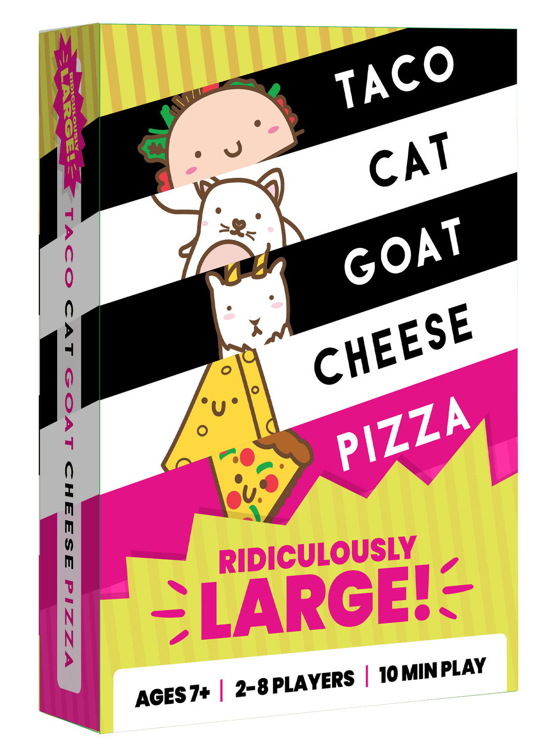 Taco Cat Goat Cheese Pizza Ridiculously Large Edition | Dolphin Hat Games