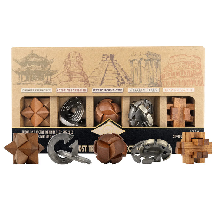 Lost Treasure Collection - 5-Pack of Brainteasers | Project Genius