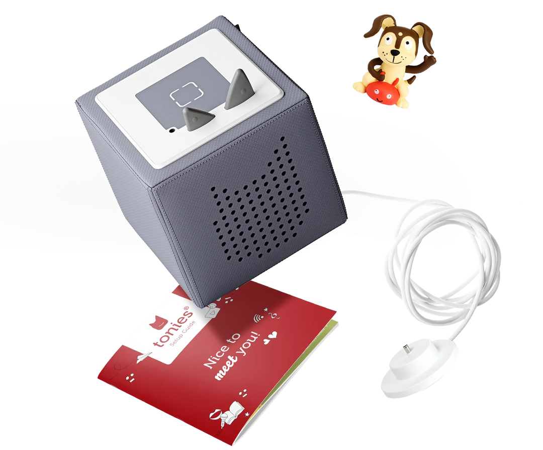Toniebox Starter Set with Playtime Puppy - Gray