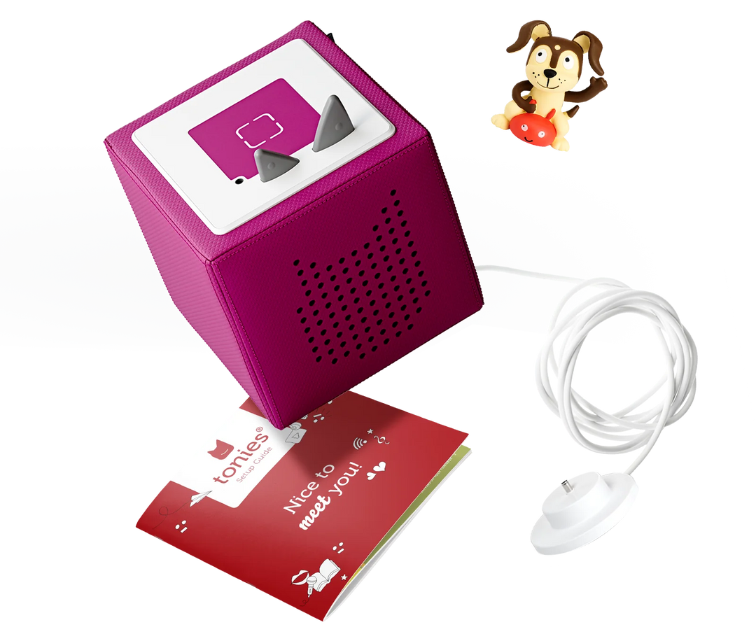 Toniebox Starter Set with Playtime Puppy - Purple