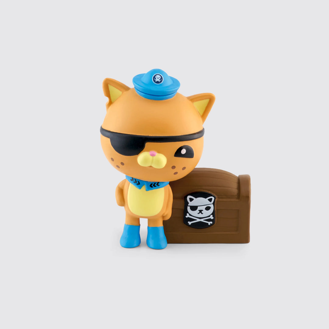 Tonie figurine Octonauts Kwazii Cat with pirate treasure chest and eye patch