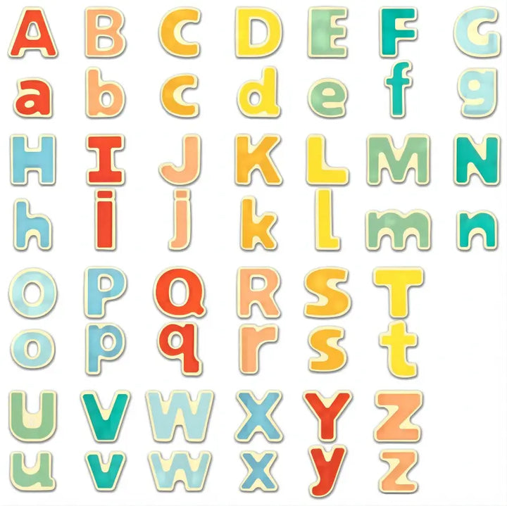 view of all included letters