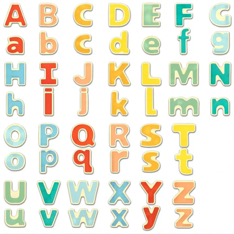 view of all included letters