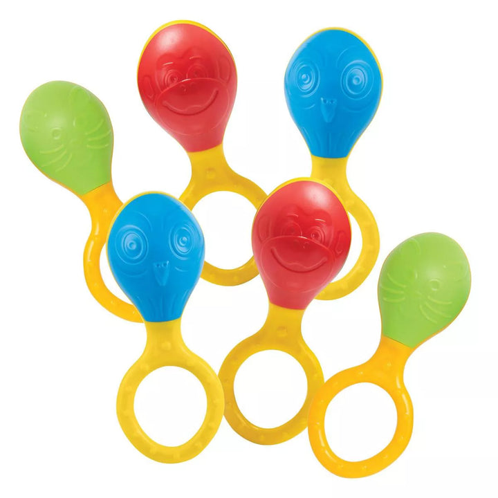 6 baby maracas