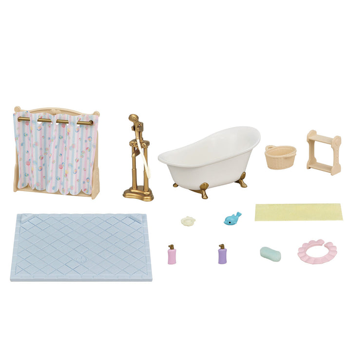 included contents in bath and shower set