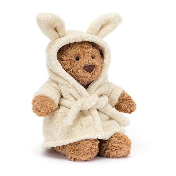 front angled view of bartholomew bear