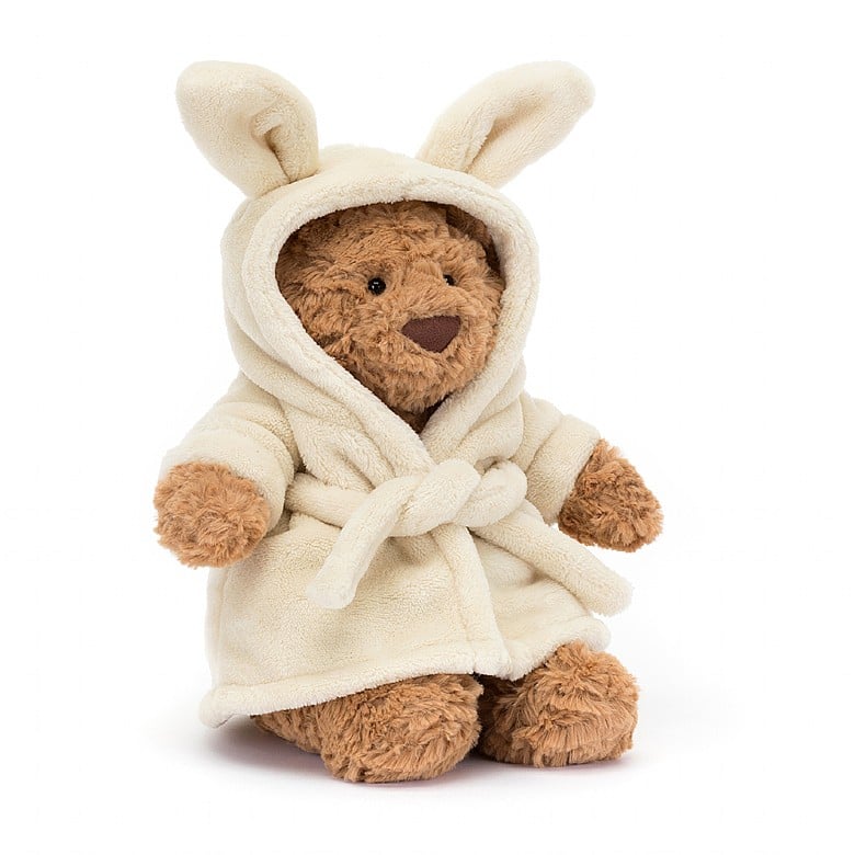 front angled view of bartholomew bear