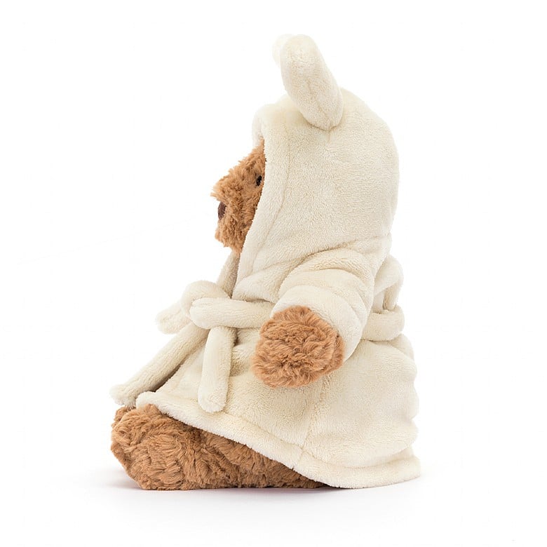 side view of bartholomew bear