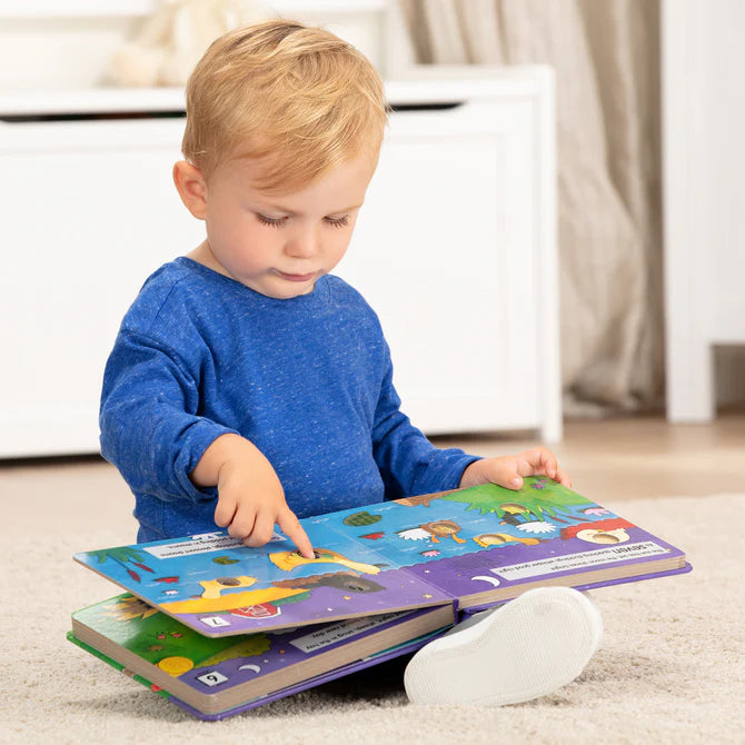 Poke-A-Dot: Goodnight, Animals Board Book | Melissa & Doug