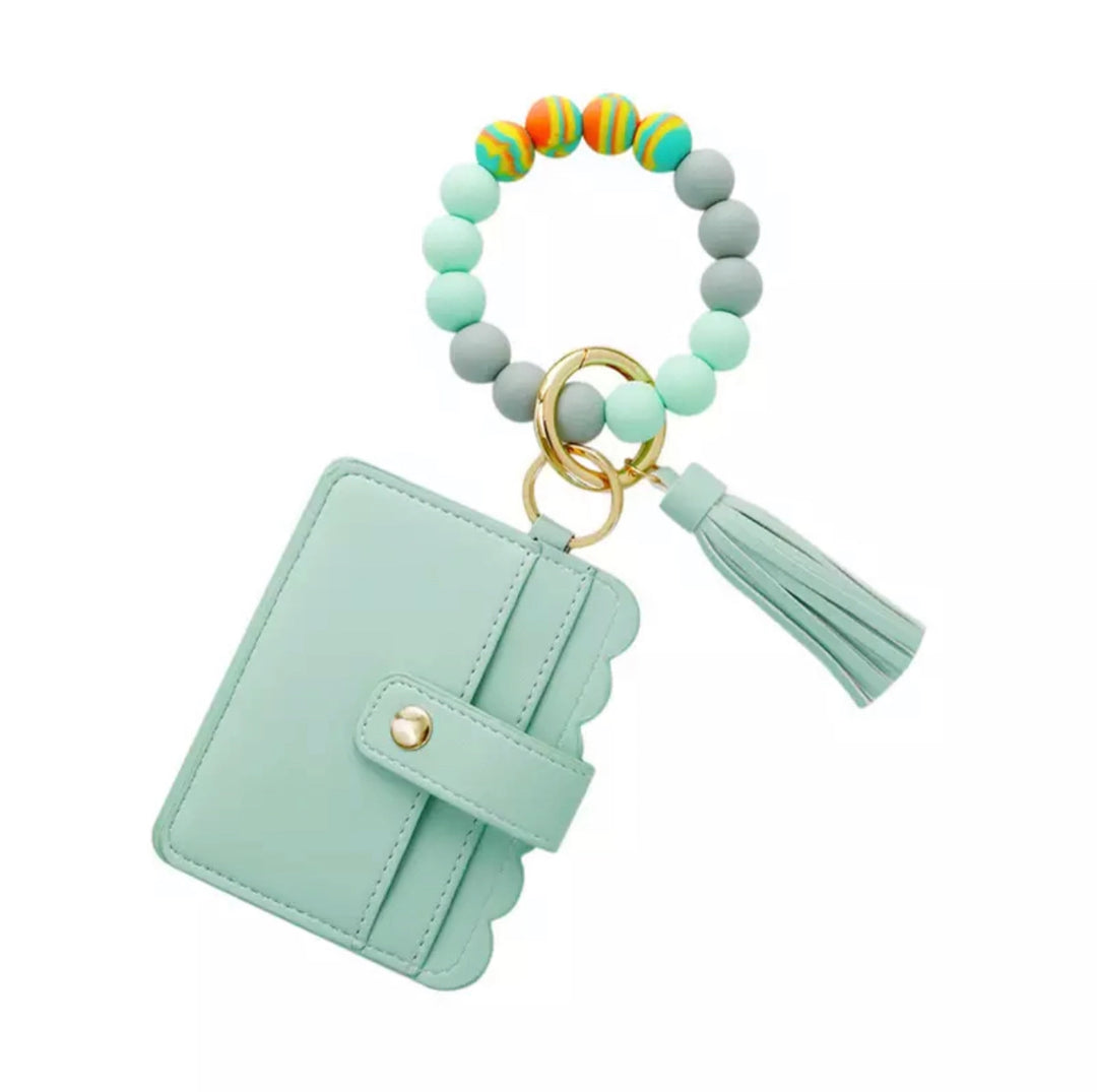 Wallet Bead Tassel Keychains | Mavi Bandz