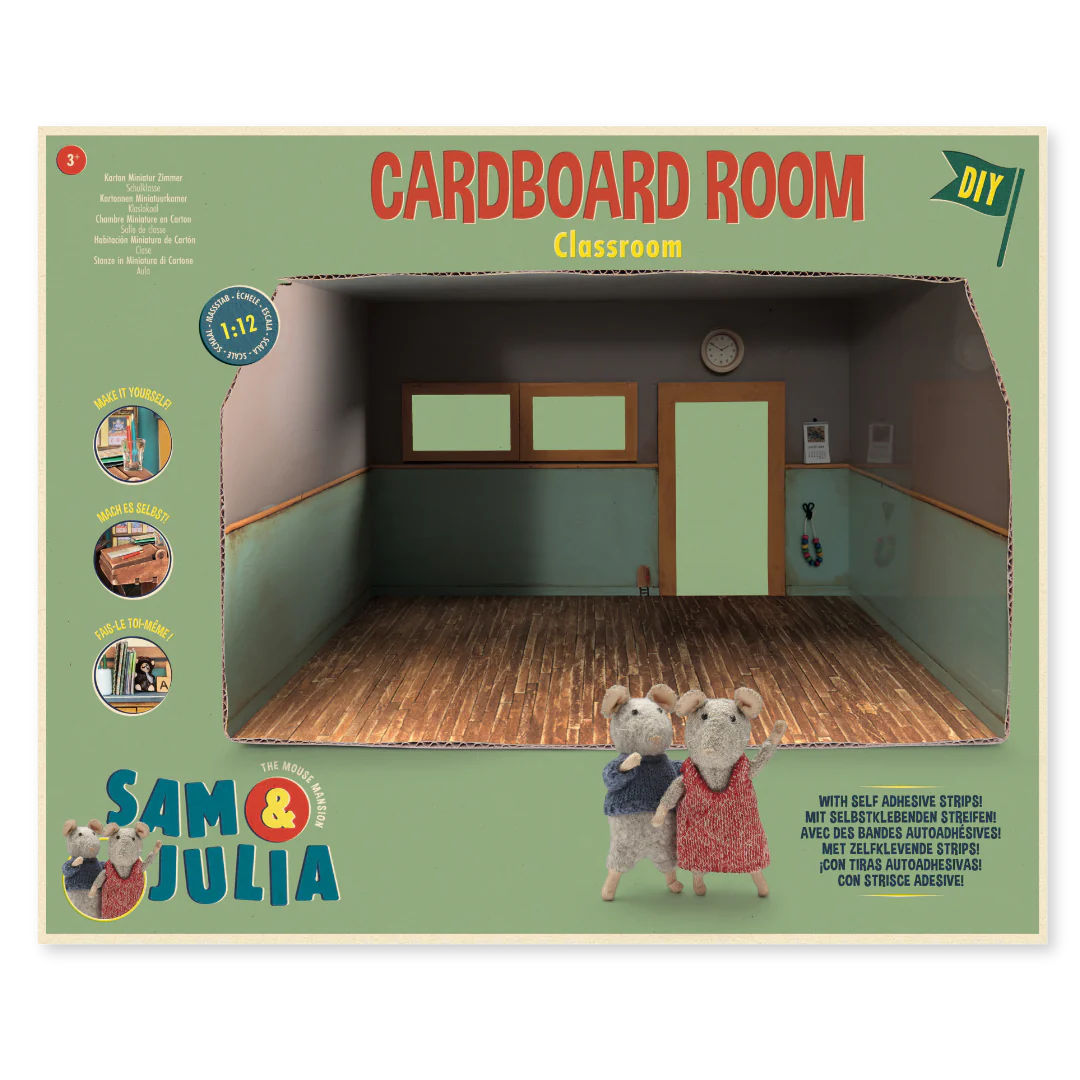 Cardboard Room - Classroom | The Mouse Mansion