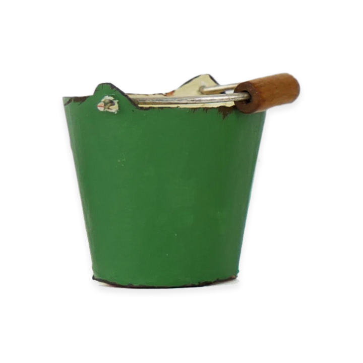 die cut pail close up