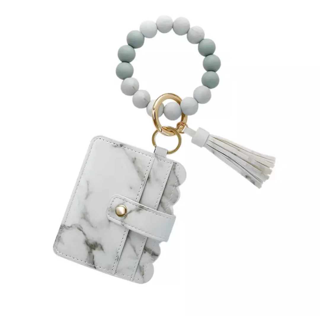 Wallet Bead Tassel Keychains | Mavi Bandz