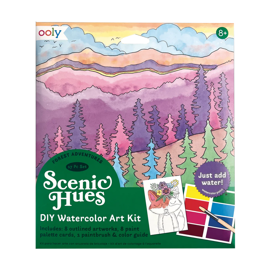 cover art of scenic hues forest adventure