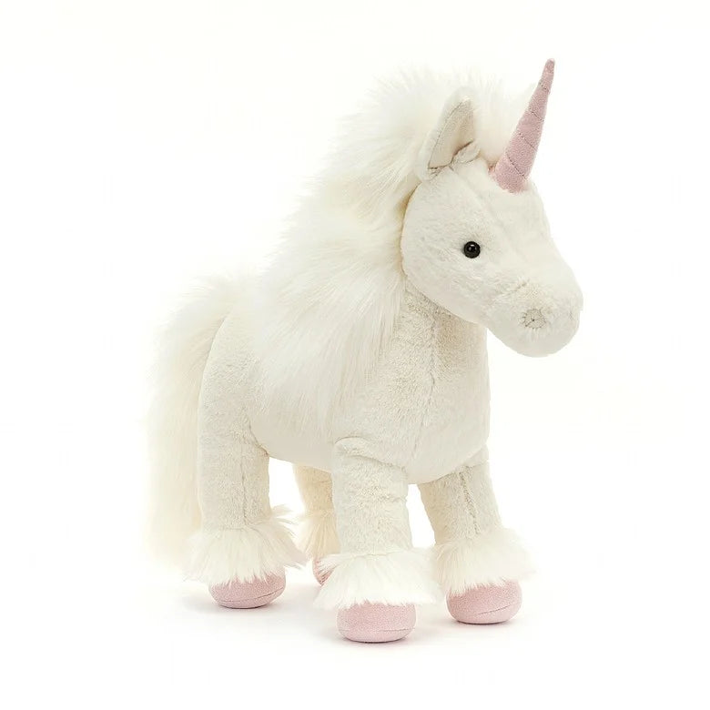 front angled left view of isadora unicorn