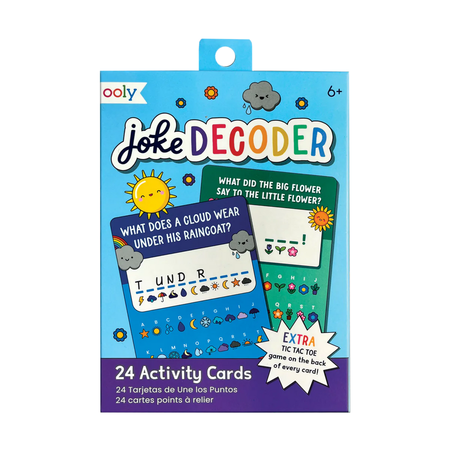 cover art of front of joke decoder packaging