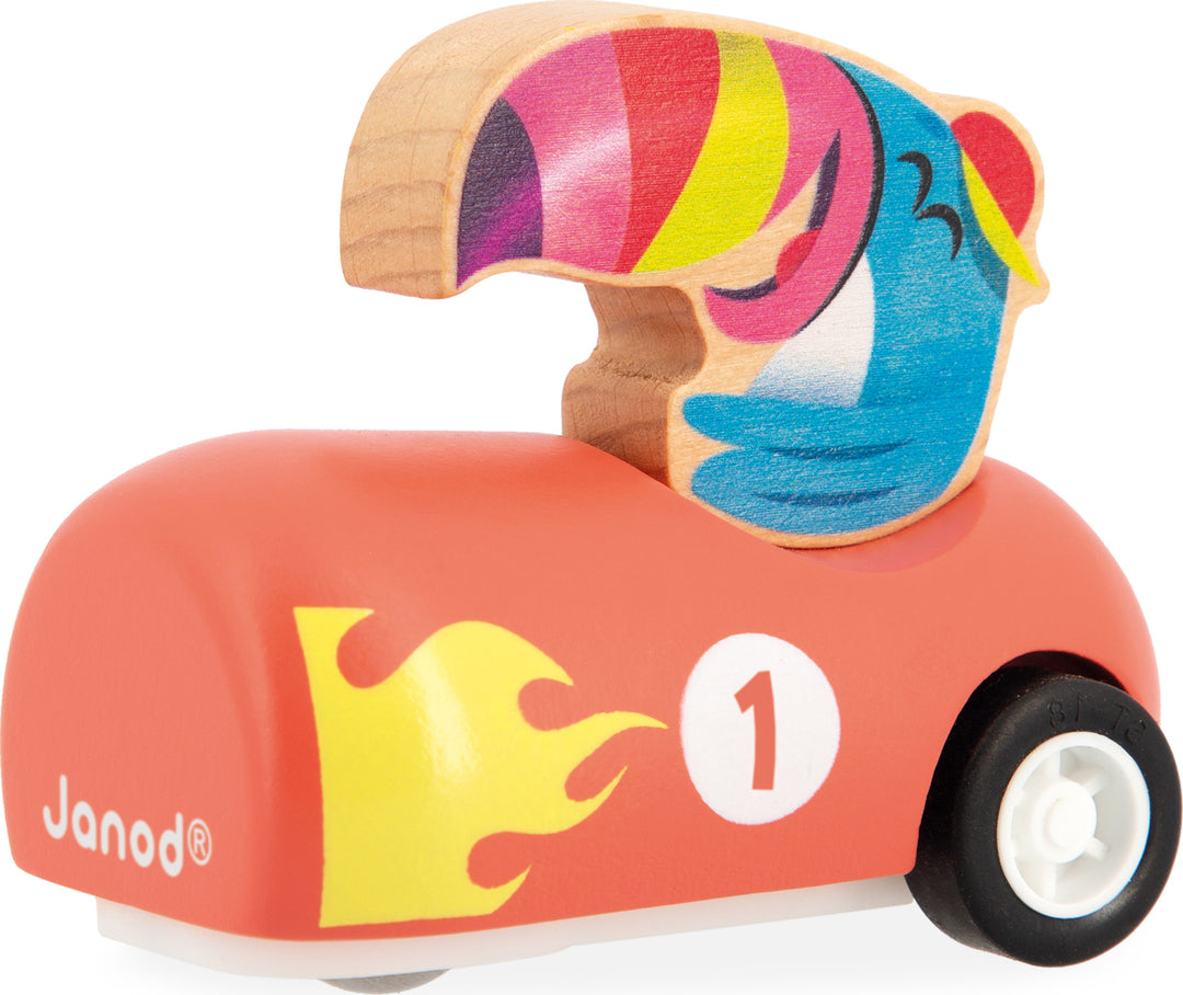 Appelpop Pull-Back Cars | Janod