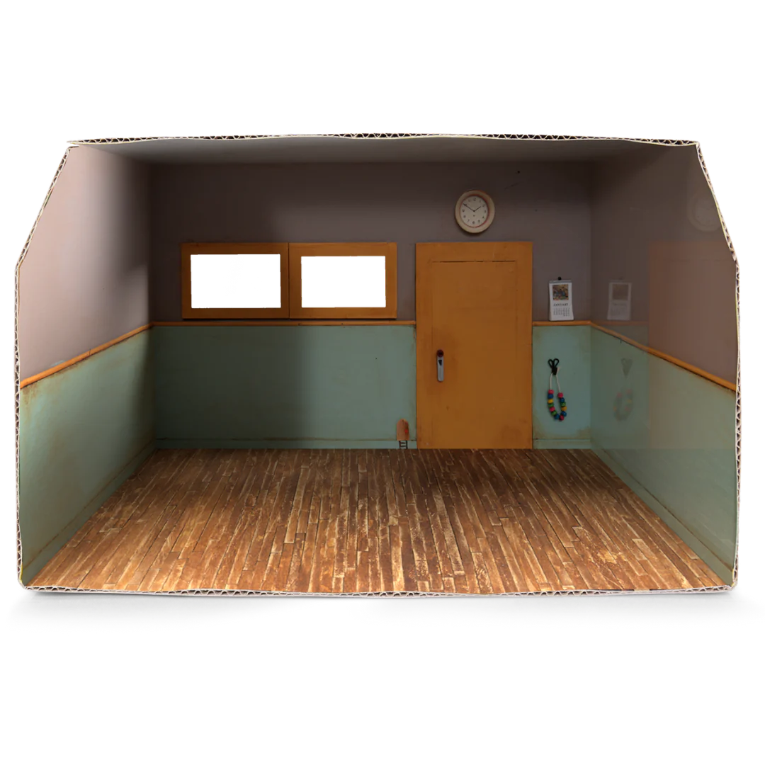 Cardboard Room - Classroom | The Mouse Mansion