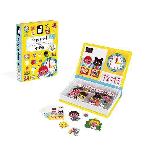 Learn To Tell Time Magneti'Book | Janod