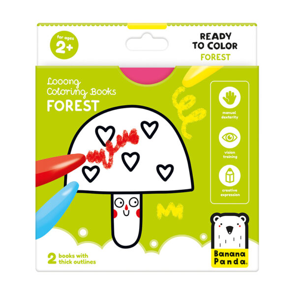 Looong Coloring Books | Banana Panda