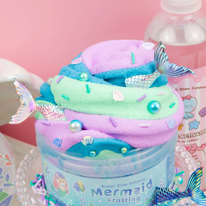 Mermaid Frosting Butter Slime | Kawaii Slime Company