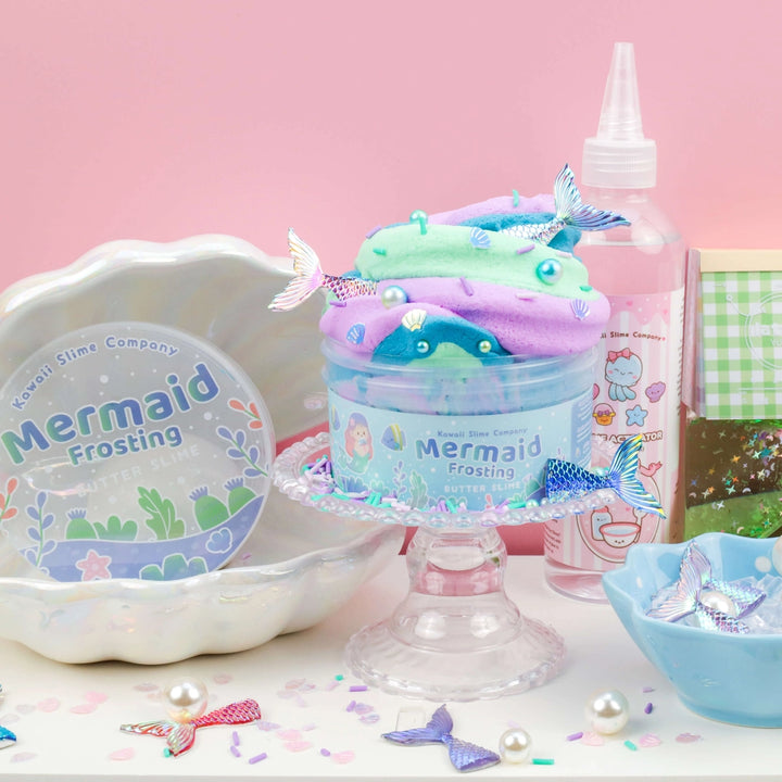 Mermaid Frosting Butter Slime | Kawaii Slime Company