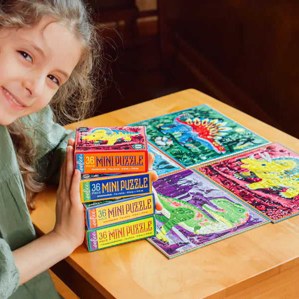 Dinosaur Single-Pack Mini Puzzle | eeBoo