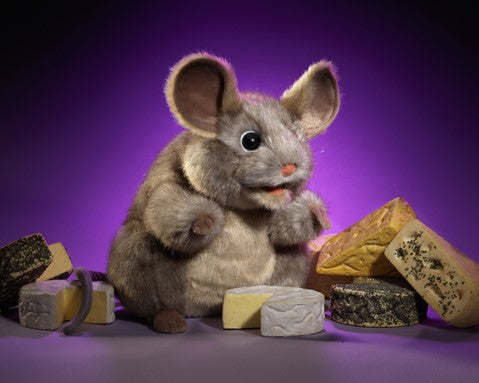 Gray Mouse Hand Puppet | Folkmanis