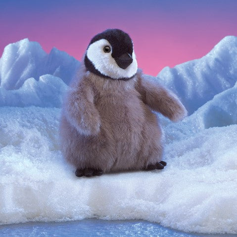 Baby Emperor Penguin Hand Puppet | Folkmanis