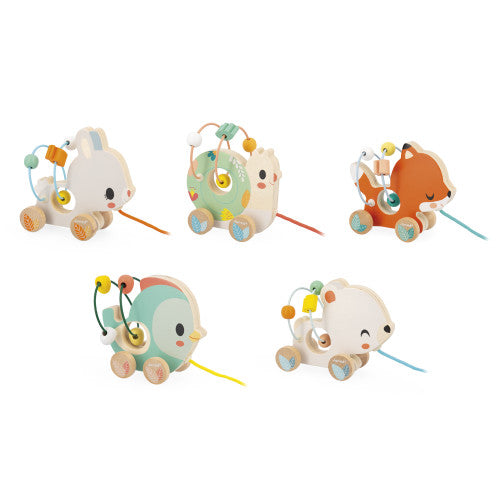 Animal Baby Looping Pull Toy | Janod