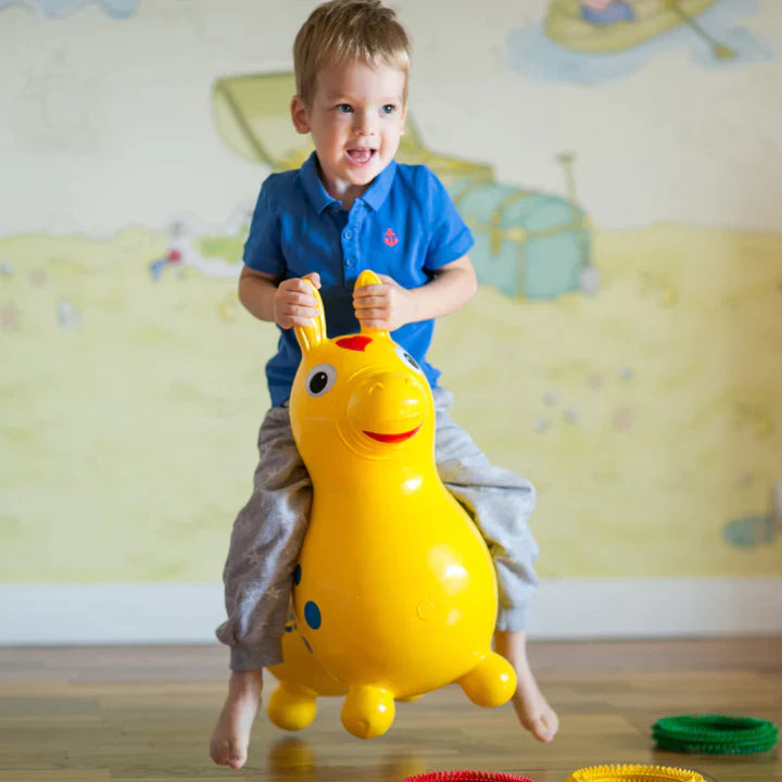 Rody Inflatable Bounce Horse - Red